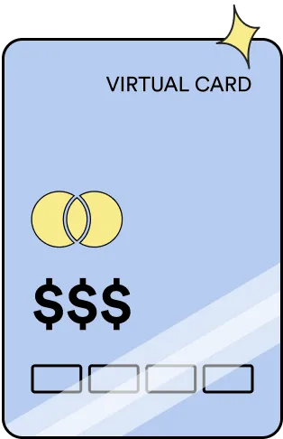 Request virtual card